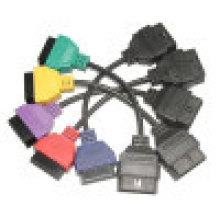 для FIAT сканирования ЭБУ адаптера БД диагностический кабель пяти цветов